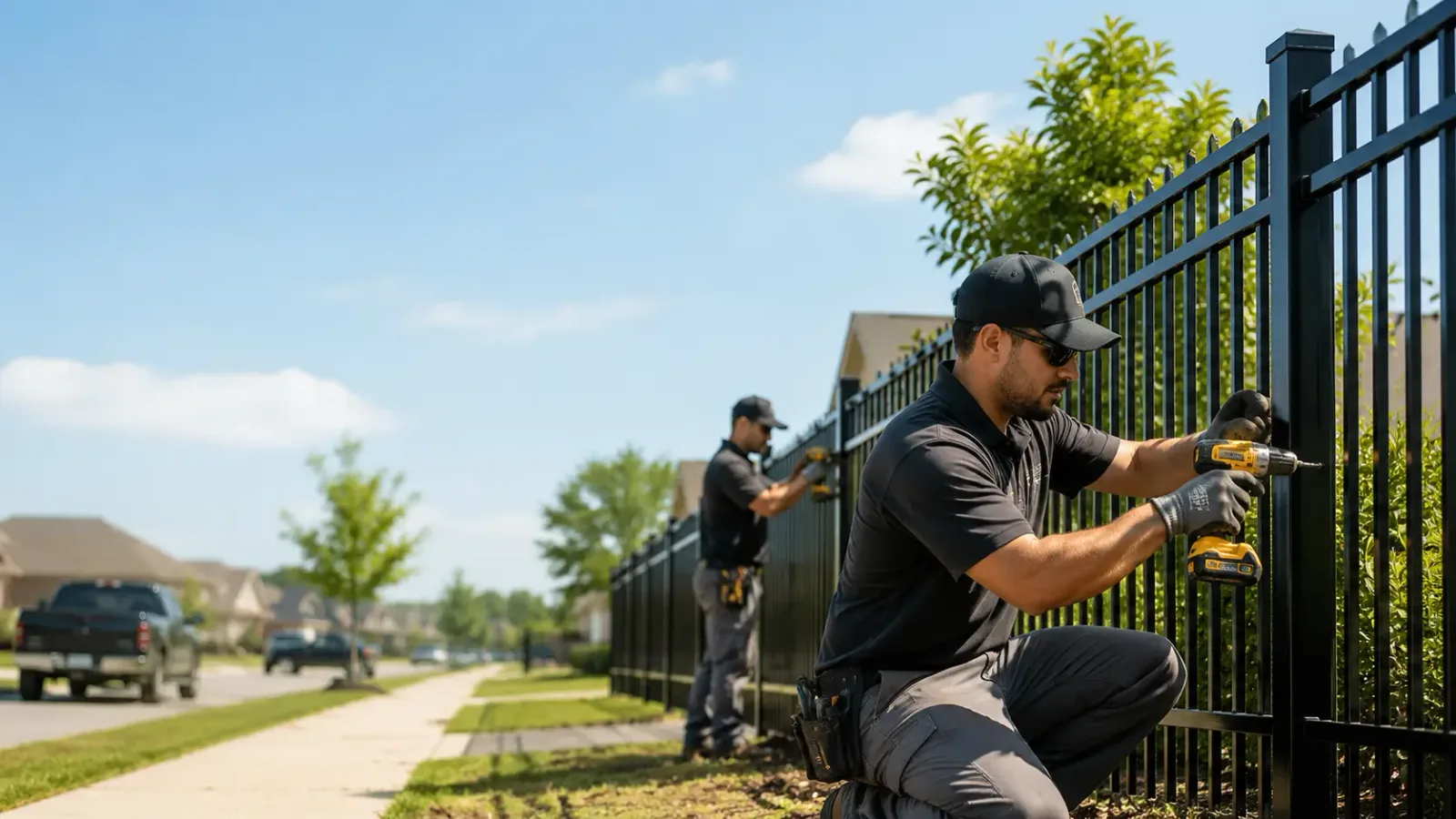 Metal Fence Installation in Camargo, IL